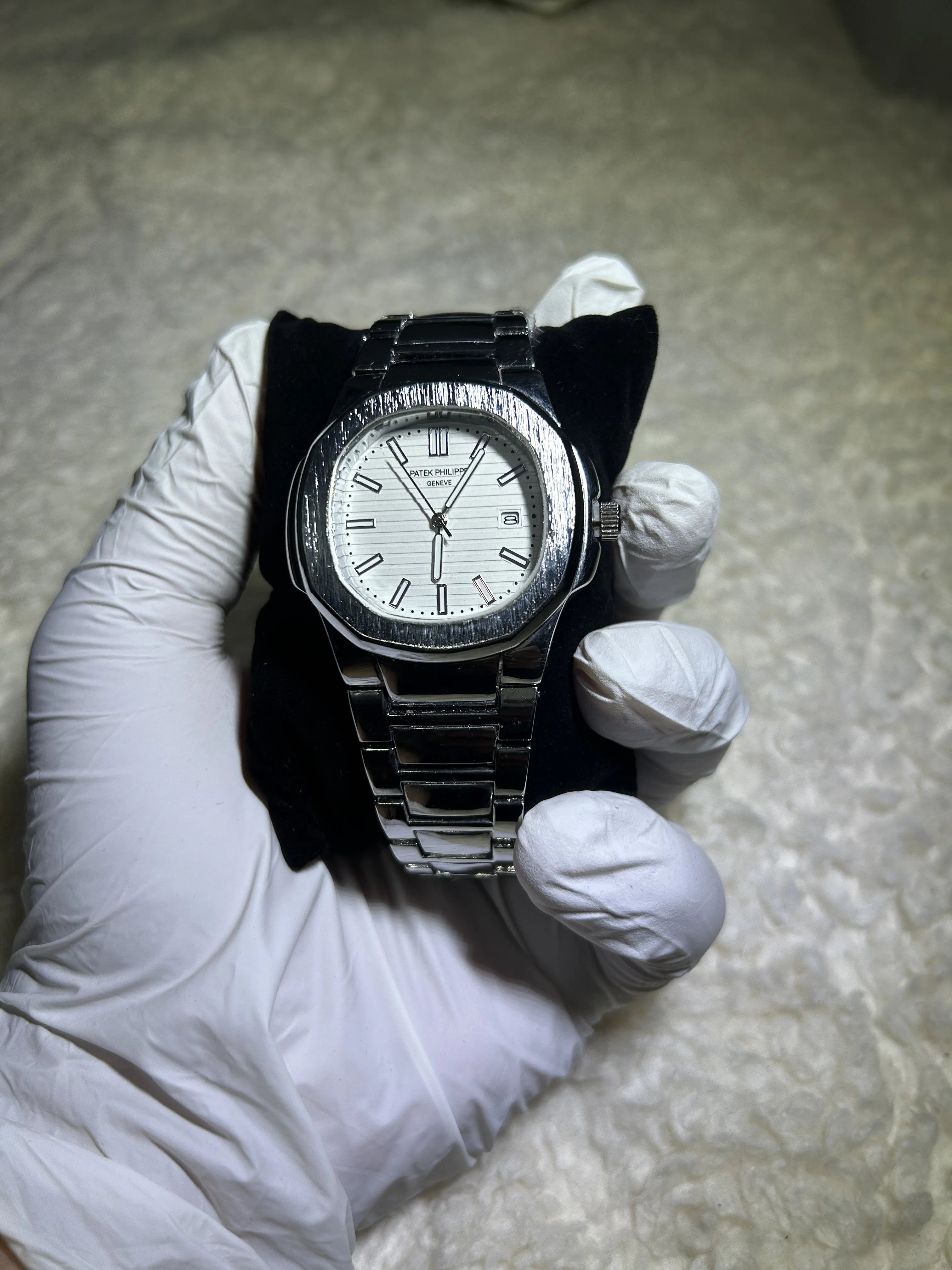 WRISTZ Square Dress Watch - White Dial.