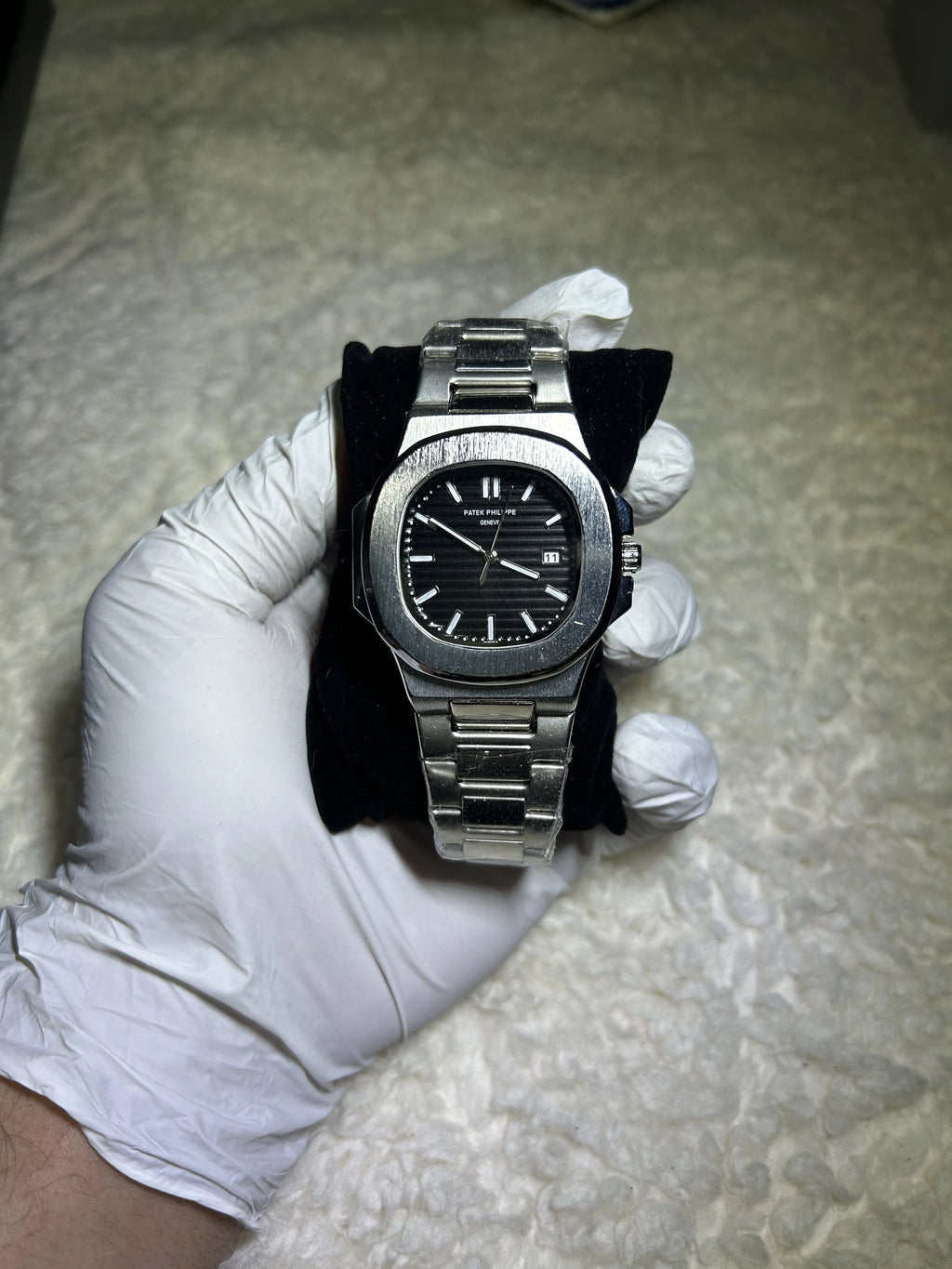 WRISTZ Square Dress Watch - Black Dial.