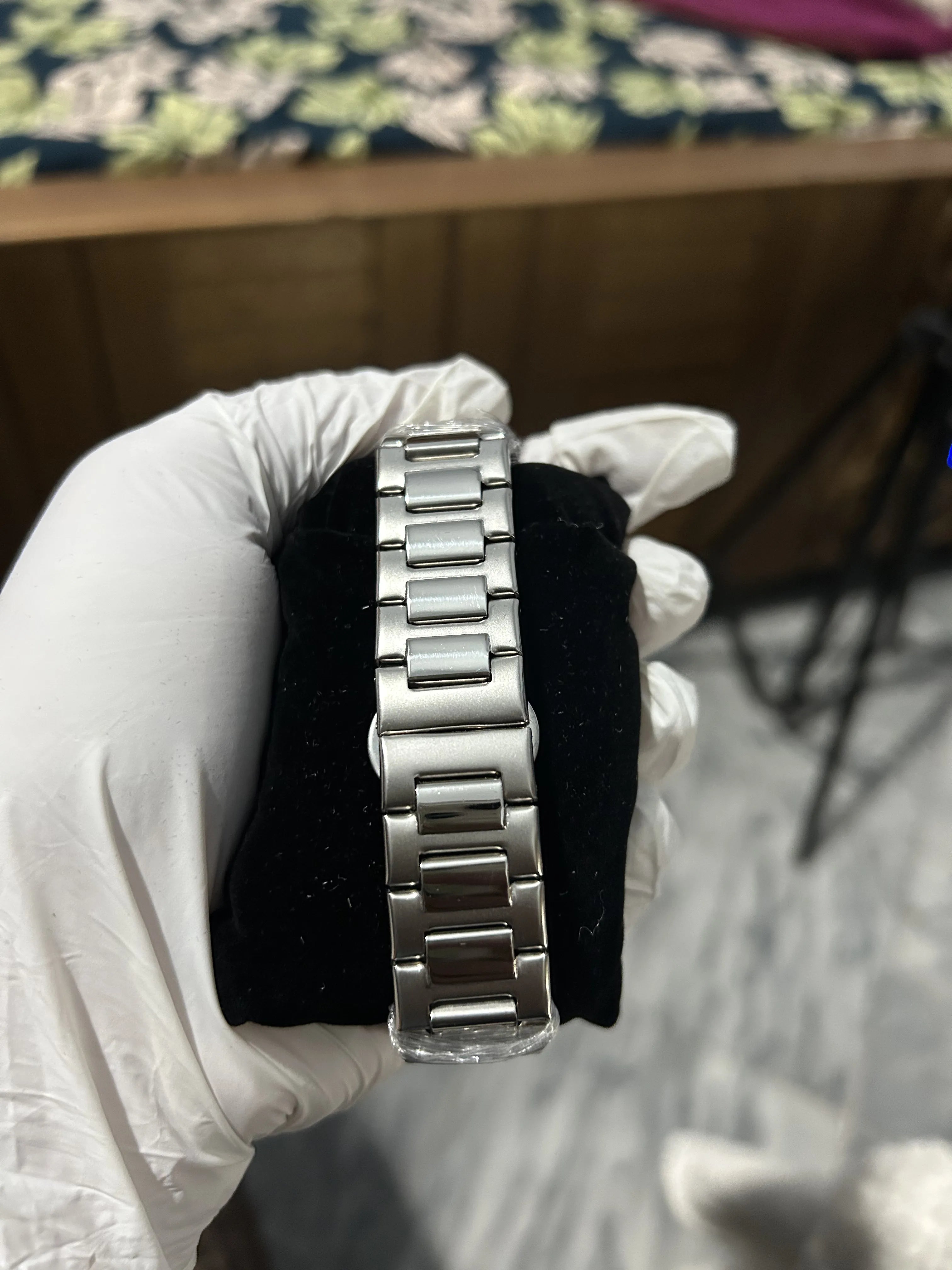 WRISTZ Square Dress Watch - Black Dial.