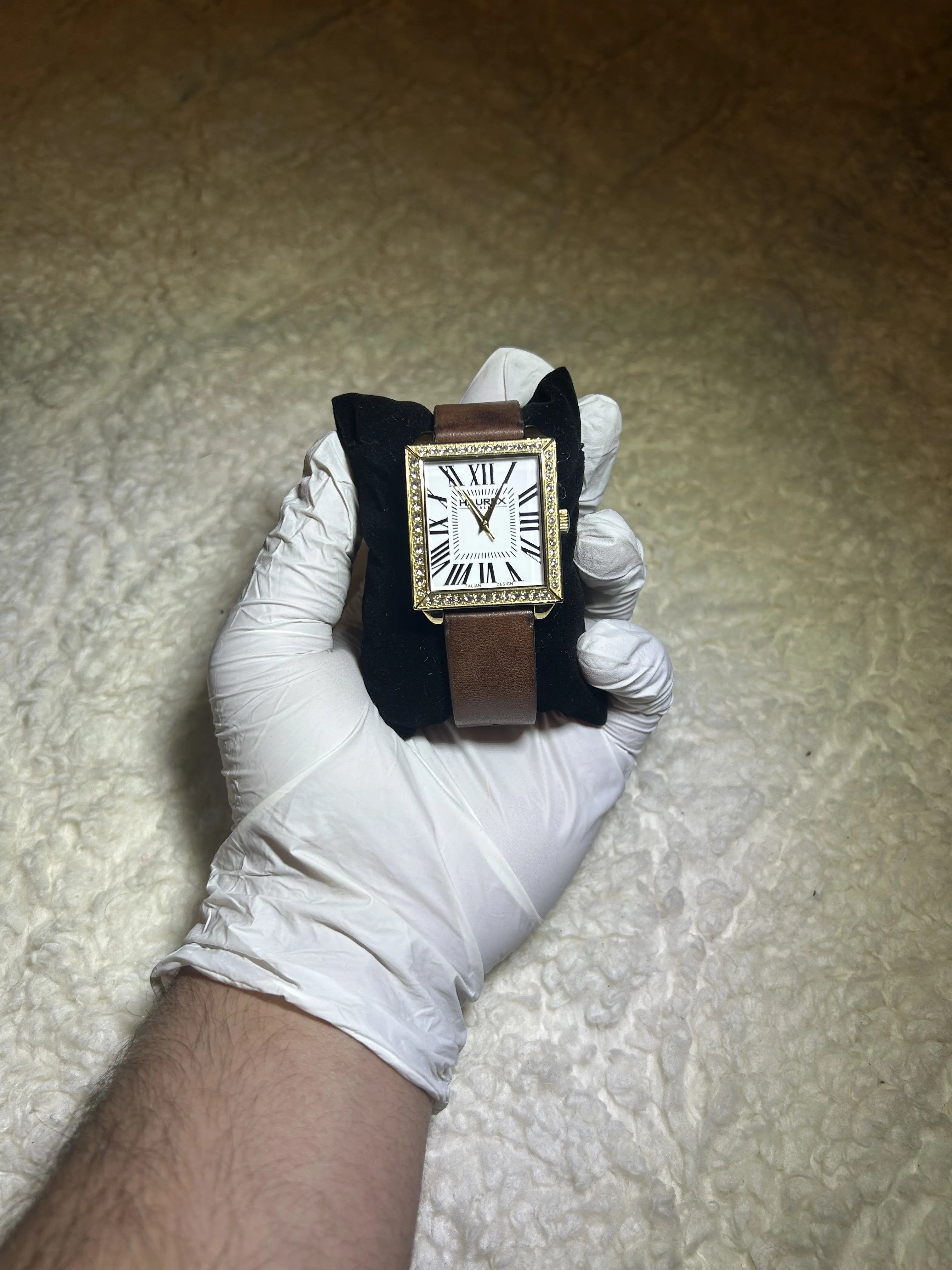 WRISTZ  old Money - Brown Lather Strap.