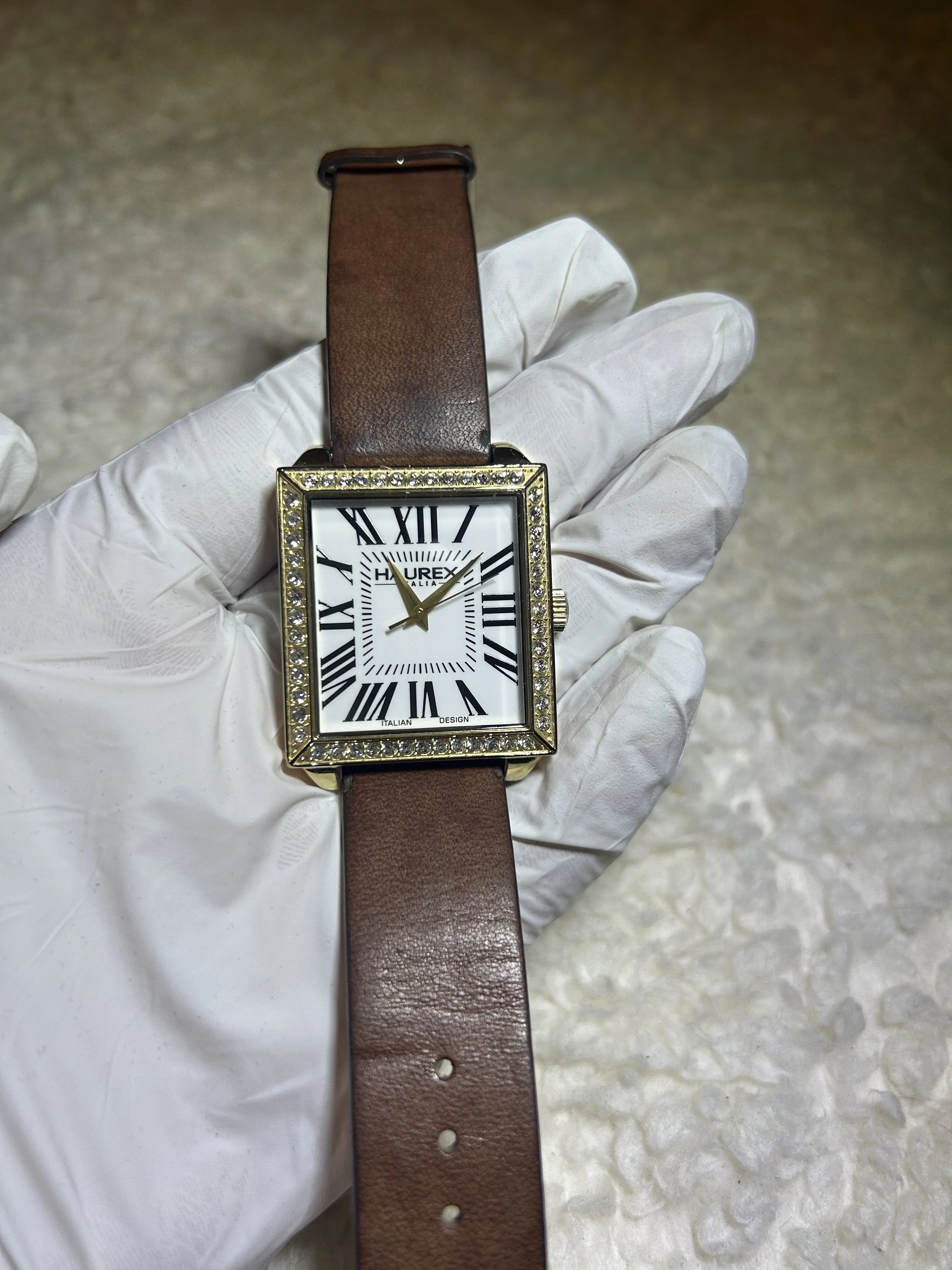 WRISTZ  old Money - Brown Lather Strap.